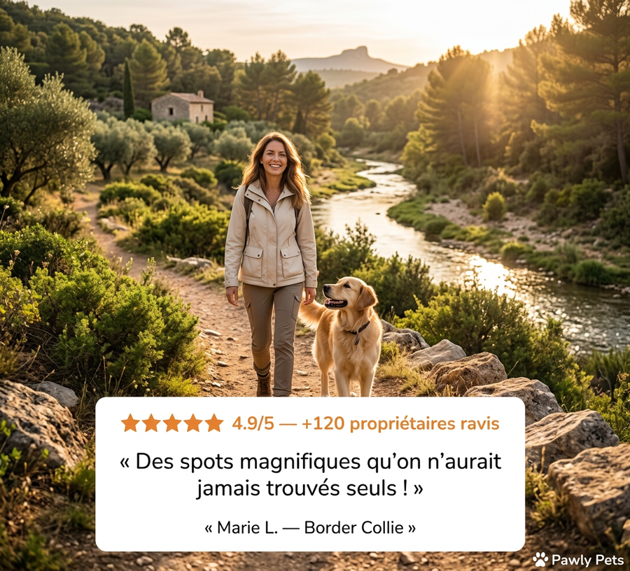10 Promenades secrètes pour Chiens autour de Montpellier